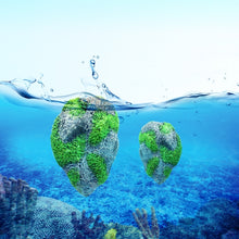 Load image into Gallery viewer, Aquarium Decoration Floating Pumice Suspended Stone Artificial Fish Tank Acuarios Moss Flying Rock Aquatic Ornament Landscape, Large Size: 13.0 x 21.0cm, Floating Stone Large Size: 13.0 x 21.0cm