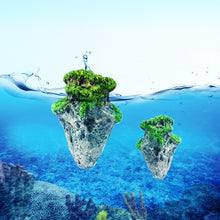 Load image into Gallery viewer, Aquarium Decoration Floating Pumice Suspended Stone Artificial Fish Tank Acuarios Moss Flying Rock Aquatic Ornament Landscape, Small Size: 5.8 x 9.2cm, Floating Stone Small Size: 5.8 x 9.2cm