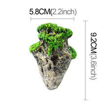 Load image into Gallery viewer, Aquarium Decoration Floating Pumice Suspended Stone Artificial Fish Tank Acuarios Moss Flying Rock Aquatic Ornament Landscape, Small Size: 5.8 x 9.2cm, Floating Stone Small Size: 5.8 x 9.2cm