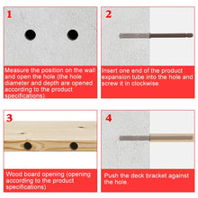 Load image into Gallery viewer, 10 PCS Concealed Layer Board Pin Wall Bookshelf Invisible Bulkhead Nail, 10x100mm, 10x100mm
