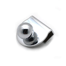 Load image into Gallery viewer, Zinc Alloy Bright Open Hole Free Glass Cabinet Door Handle, Size: L, L