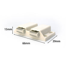 Load image into Gallery viewer, Glass Clip Double Door Touching Exhibition Cabinet Hinge, Double