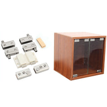 Load image into Gallery viewer, Glass Clip Double Door Touching Exhibition Cabinet Hinge, Double