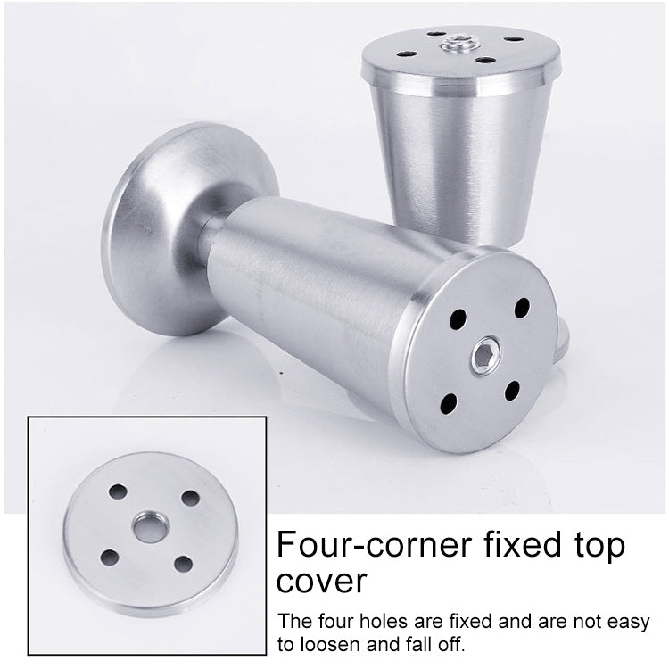 Stainless Steel Thickened Adjustable Foot Cup Type Cupboard Foot, 100mm, 100mm