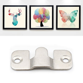 30 PCS Stainless Steel Picture Frame Hanging Code Mirror Fastener, Size: S, S 30 PCS