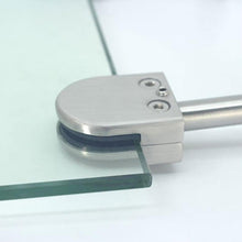 Load image into Gallery viewer, 201 Stainless Steel Glass Fish Mouth Support Rod Fixing Clip with 14x60mm Rod, Specification: S, S, with 14x60mm Rod