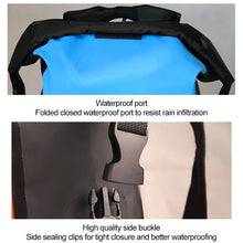 Load image into Gallery viewer, Outdoor Folding Double Shoulder Bag Dry Sack PVC Waterproof  Backpack, Capacity: 25L