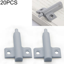 Load image into Gallery viewer, 20 PCS Aircraft Shape Back Buffer Cabinet Door Anticollision Damper Shock Absorber, Back Buffer (Grey), Back Buffer (White)