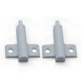 20 PCS Aircraft Shape Back Buffer Cabinet Door Anticollision Damper Shock Absorber, Back Buffer (Grey), Back Buffer (White)