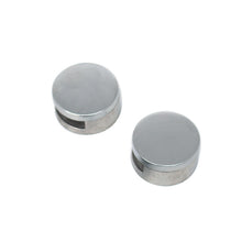 Load image into Gallery viewer, 10 PCS Circular Glass Mirror Holder Buckle Fixing Accessories with Screw &amp; Rubber Plug, Circular, with Screw &amp; Rubber Plug