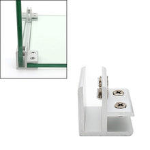 Load image into Gallery viewer, Aluminum Alloy Glass Combination Clamp Cabinet Partition Fixing Clip, 90 degrees Cliped 8-10mm, 90 degrees Cliped 8-10mm