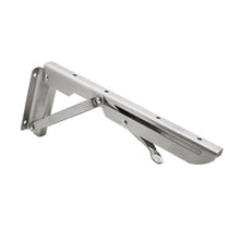 Load image into Gallery viewer, 2 PCS 10 inch K Type Wall-mounted Foldable Stainless Steel Spring Storage Shelf for Dining Table, 10 inch