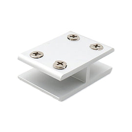 Aluminum Alloy Glass Combination Clamp Cabinet Partition Fixing Clip, 180 degrees Cliped 8-10mm, 180 degrees Cliped 8-10mm