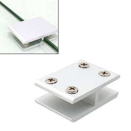 Aluminum Alloy Glass Combination Clamp Cabinet Partition Fixing Clip, 180 degrees Cliped 8-10mm, 180 degrees Cliped 8-10mm
