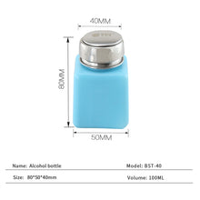 Load image into Gallery viewer, BEST-40 100ML Alcohol Bottle, Random Color Delivery, BEST-40