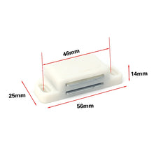Load image into Gallery viewer, 30 PCS Plastic Strong Magnetic Cupboard Door Suction Wardrobe Bookcase Home Accessories, Size: M, M