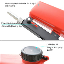 Load image into Gallery viewer, Portable Red Gravitational Sandblasting Machine Mini Rust-proof Sandblaster, Red