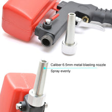 Load image into Gallery viewer, Portable Red Gravitational Sandblasting Machine Mini Rust-proof Sandblaster, Red