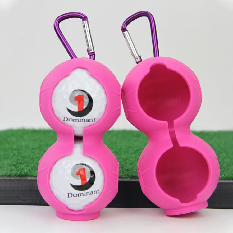 2 PCS Golf Silicone Double-ball Protective Sleeve