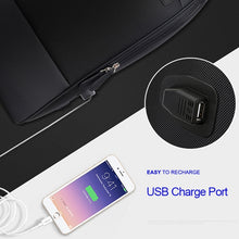 Load image into Gallery viewer, Bopai 751-006881 Business Anti-theft Waterproof Large Capacity Double Shoulder Bag,with USB Charging Port, Size: 30x14x44cm, 751-006881
