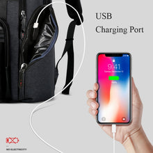Load image into Gallery viewer, Bopai 851-014318 Fashion Outdoor Breathable Waterproof Anti-theft Three-layer Large Capacity Double Shoulder Bag,with USB Charging Port, Size: 31x17x44cm, 851-014318