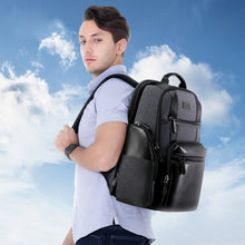 Load image into Gallery viewer, Bopai 851-014318 Fashion Outdoor Breathable Waterproof Anti-theft Three-layer Large Capacity Double Shoulder Bag,with USB Charging Port, Size: 31x17x44cm, 851-014318