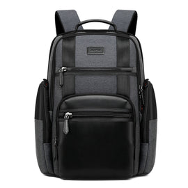 Bopai 851-014318 Fashion Outdoor Breathable Waterproof Anti-theft Three-layer Large Capacity Double Shoulder Bag,with USB Charging Port, Size: 31x17x44cm, 851-014318