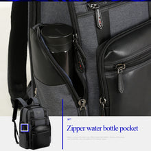 Load image into Gallery viewer, Bopai 851-014318 Fashion Outdoor Breathable Waterproof Anti-theft Three-layer Large Capacity Double Shoulder Bag,with USB Charging Port, Size: 31x17x44cm, 851-014318