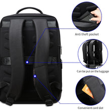 Load image into Gallery viewer, Bopai 61-02511 Business Travel Breathable Waterproof Anti-theft Man Backpack, Size: 30x15x44cm, 61-02511