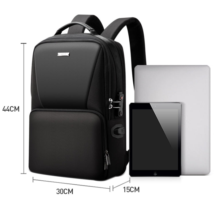 Bopai 61-02511 Business Travel Breathable Waterproof Anti-theft Man Backpack, Size: 30x15x44cm, 61-02511
