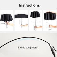 Load image into Gallery viewer, Automatic Lightweight Portable Three Folding Waterproof Anti-UV Umbrella