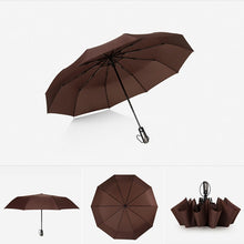 Load image into Gallery viewer, Automatic Lightweight Portable Three Folding Waterproof Anti-UV Umbrella