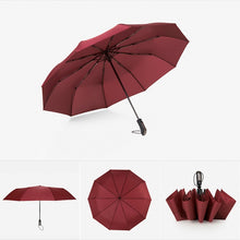 Load image into Gallery viewer, Automatic Lightweight Portable Three Folding Waterproof Anti-UV Umbrella