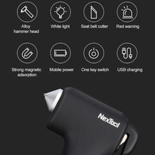 Load image into Gallery viewer, Original Xiaomi Youpin NexTool Natuo Multifunctional Survival Hammer with Emergency Lighting &amp; Mobile Phone Charging, with Emergency Lighting
