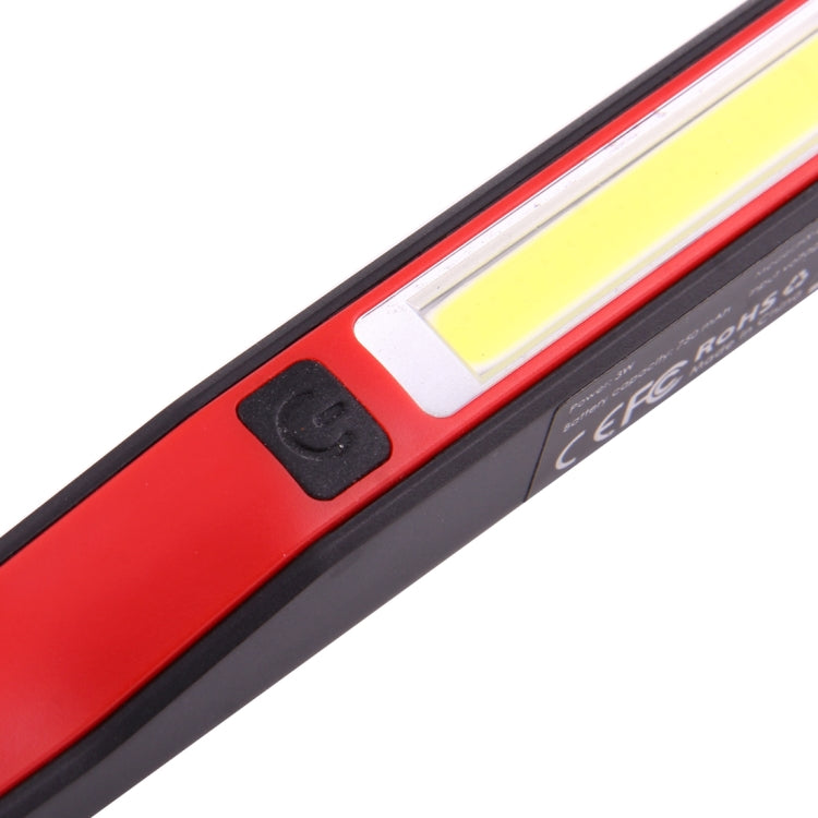 COB LED 2-Modes with 90 Degree Rotatable Magnetic Pen Clip
