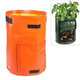 7 Gallons Potato Planting PE Bags Vegetable Planting Grow Bags Farm Garden Supplies, Size: 30cm x 35cm, 30cm x 35cm