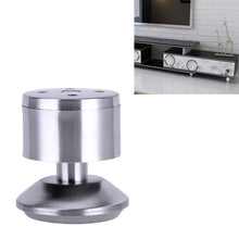 Load image into Gallery viewer, Stainless Steel Wire Drawing Thickened Column Sofa Furniture Cabinet Foot, Height: 60mm, 60mm