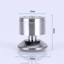 Load image into Gallery viewer, Stainless Steel Wire Drawing Thickened Column Sofa Furniture Cabinet Foot, Height: 60mm, 60mm
