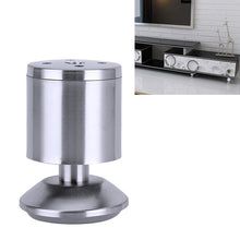Load image into Gallery viewer, Stainless Steel Wire Drawing Thickened Column Sofa Furniture Cabinet Foot, Height: 80mm, 80mm
