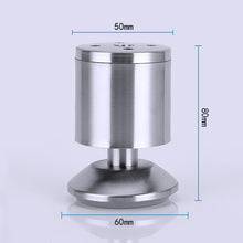 Load image into Gallery viewer, Stainless Steel Wire Drawing Thickened Column Sofa Furniture Cabinet Foot, Height: 80mm, 80mm