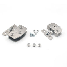 Load image into Gallery viewer, Open Hole Free Brushed Surface Glass Hinge, Size: L, 8-10mm, L
