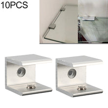 Load image into Gallery viewer, 10 PCS Single Hole Aluminum Alloy Glass Fixing Clip, S, 20mm, S, 20mm