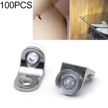 Load image into Gallery viewer, 100 PCS Round Thickened Zinc Alloy Bright Layer Sucker Plate Bracket, D, Weight: 4.2g, Round, D
