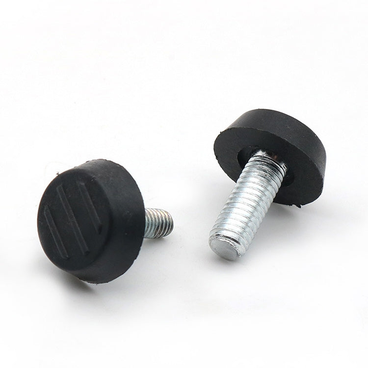 50 PCS Adjustable Foot Pad Furniture Screw Support Stub, M8x20, M8x20