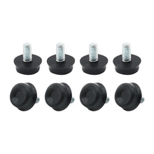 Load image into Gallery viewer, 100 PCS Adjustable Foot Pad Furniture Screw Support Stub, M6x12, M6x12