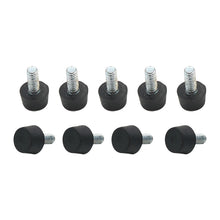 Load image into Gallery viewer, 100 PCS Adjustable Foot Pad Furniture Screw Support Stub, M6x15, M6x15