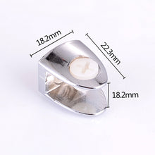 Load image into Gallery viewer, 15 PCS Zinc Alloy Bright Fixed Bracket Connection Nail Glass Fixing Clamp, Nail