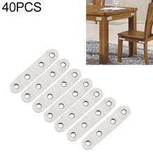 Load image into Gallery viewer, 40 PCS Stainless Steel Connection Code Straight Connecting Piece, Number: 4, 4