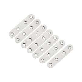 40 PCS Stainless Steel Connection Code Straight Connecting Piece, Number: 4, 4