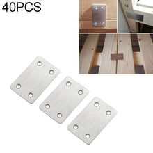 Load image into Gallery viewer, 40 PCS Stainless Steel Connection Code Straight Connecting Piece, Number: 12, 12